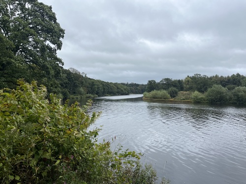A wide, calm expanse of the River Ribble