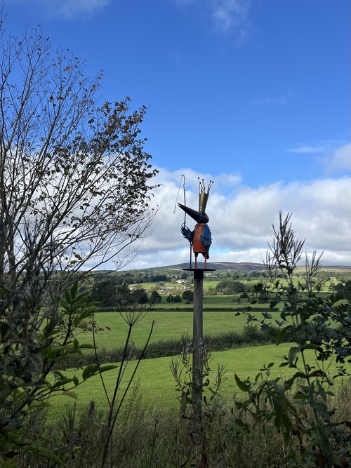 The Ribble King kingfisher sculpture