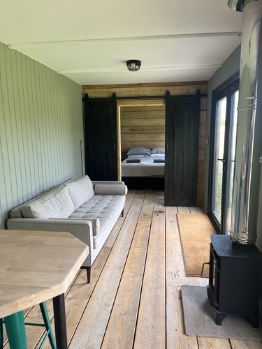 Interior of the Hambleton Hut