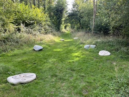 Solange Pessoa's Nihil Novi Sub Sole sandstones in the environment