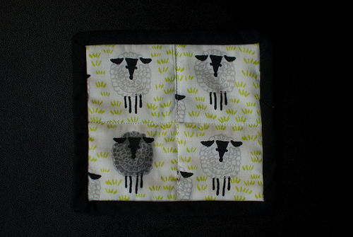 Sheep coaster front