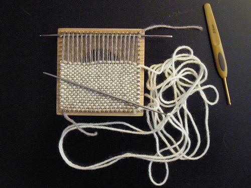 Sample square in progress