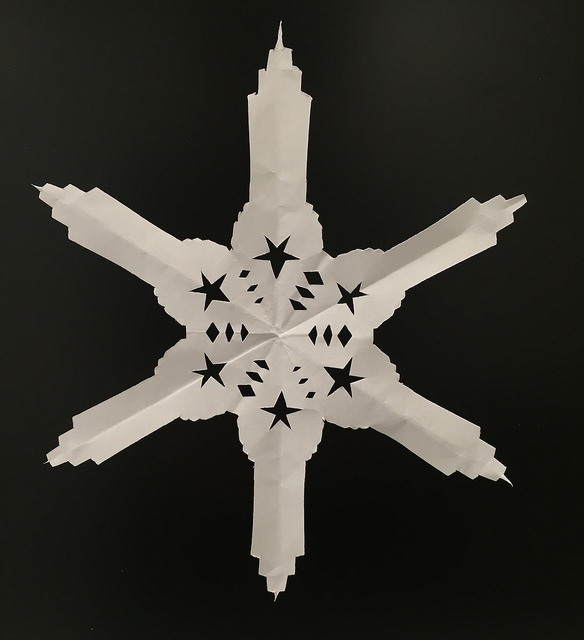 Empire State Building snowflake
