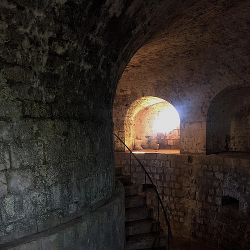 Gorgeous light at Fort Royal, Lokrum