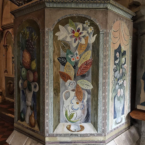 The pulpit at St Michael and All Angels, Berwick