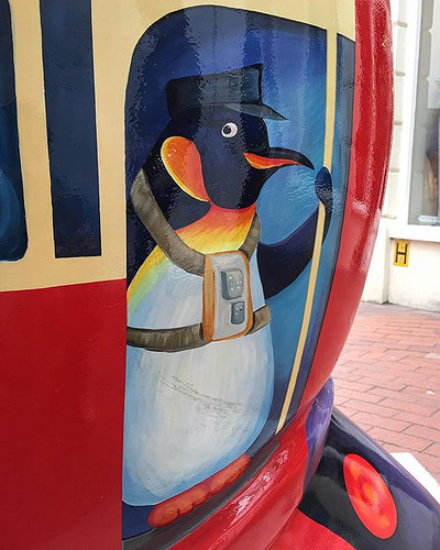 All about the snail bus with a penguin conductor