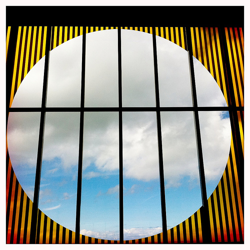 Daniel Buren at the Turner Contemporary gallery, Margate