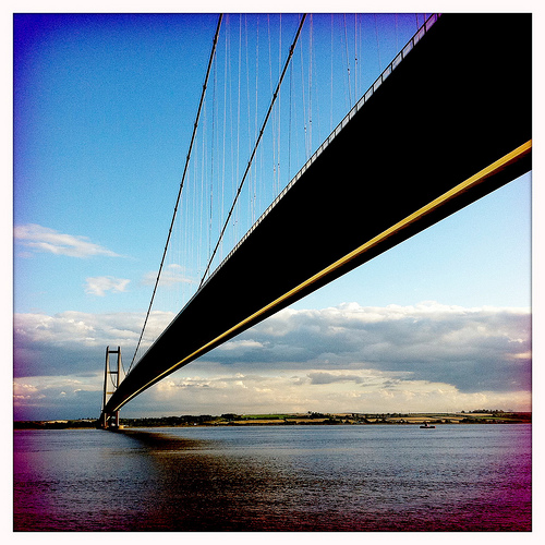 The Humber Bridge: a sign of being home