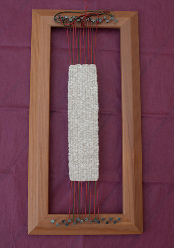 Bookmark on the loom