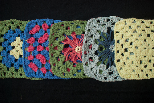 Granny Squares #1 - #5