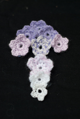 Experiments in flower crocheting