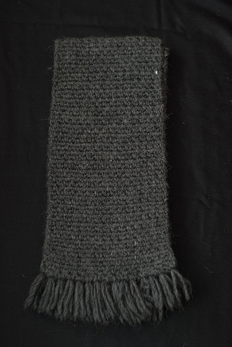 Scarf completed