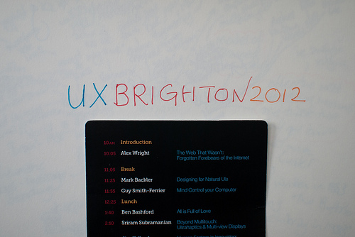 UX Brighton 2012