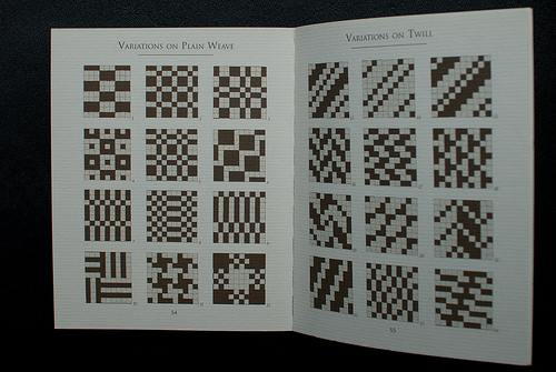 Drafts from "Weaving: Methods, Patterns & Traditions of an ancient art" by Christina Martin