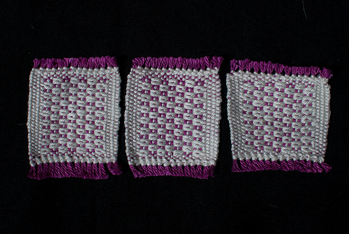 Weaving Project 27: Post blocking