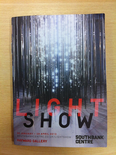 "Light Show" booklet