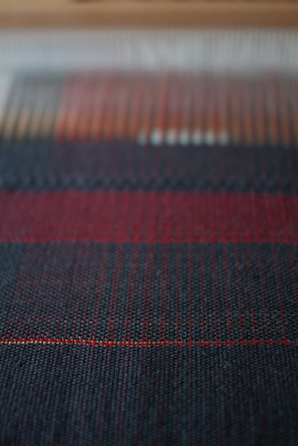 On the loom - close