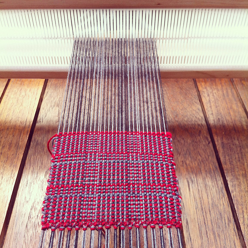 Weaving project 31: Panel 