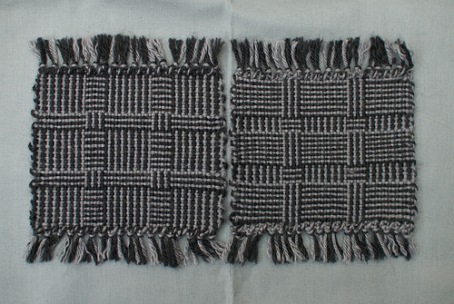 Weaving project 31: Panels 2 and 3